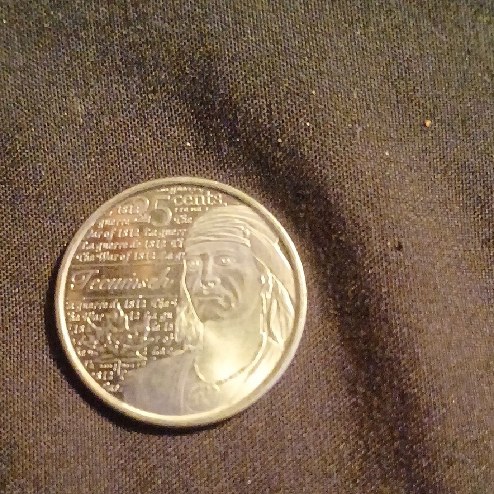 Collectible 25 Cents Coin